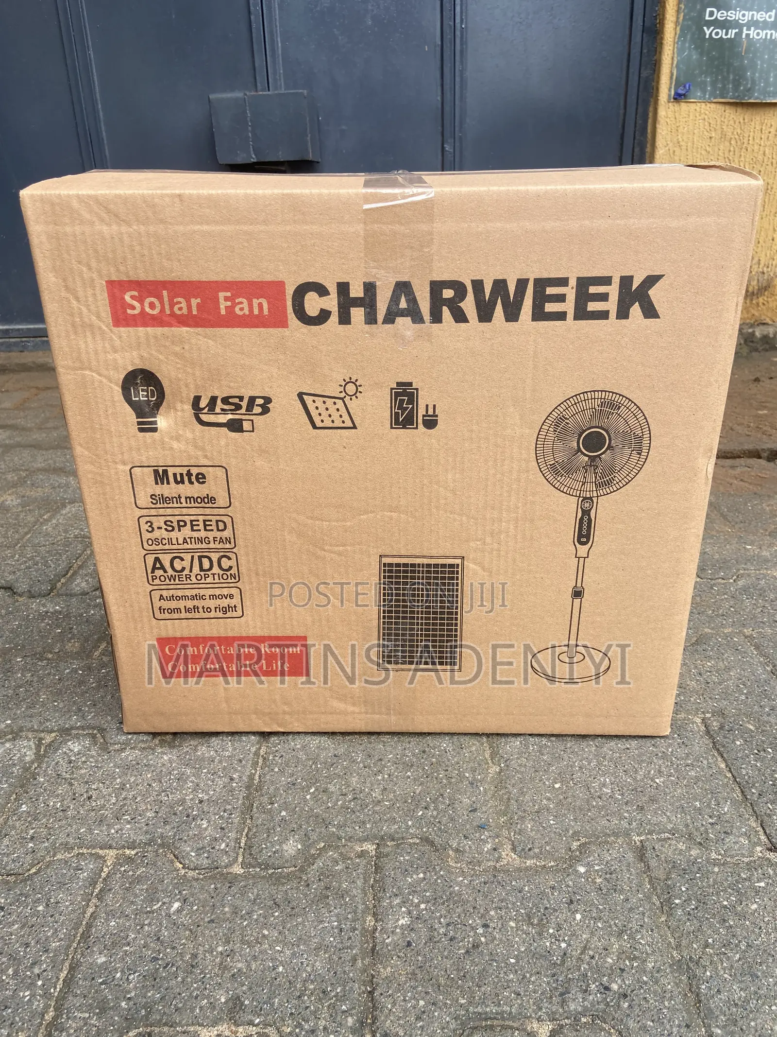 Solar Fan Charweek