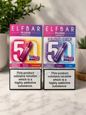 Elfbar Plus50 Refillable Kit – Premium Refillable Vape Device