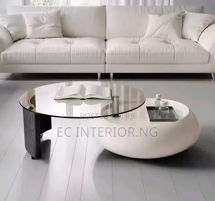 Nordic Elegant Coffee Table Round