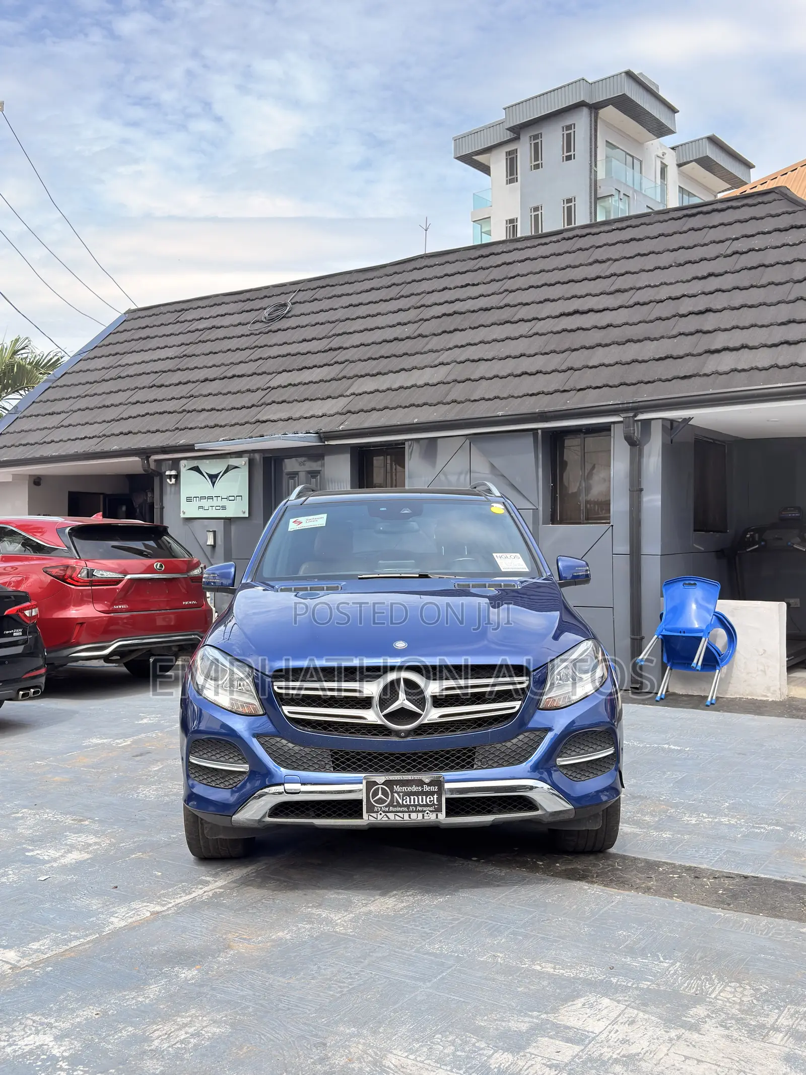 Mercedes-Benz GLE-Class GLE 350d 4MATIC 2017 Blue