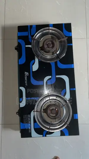Gas Cylinder and Two Burner Gas Cooker