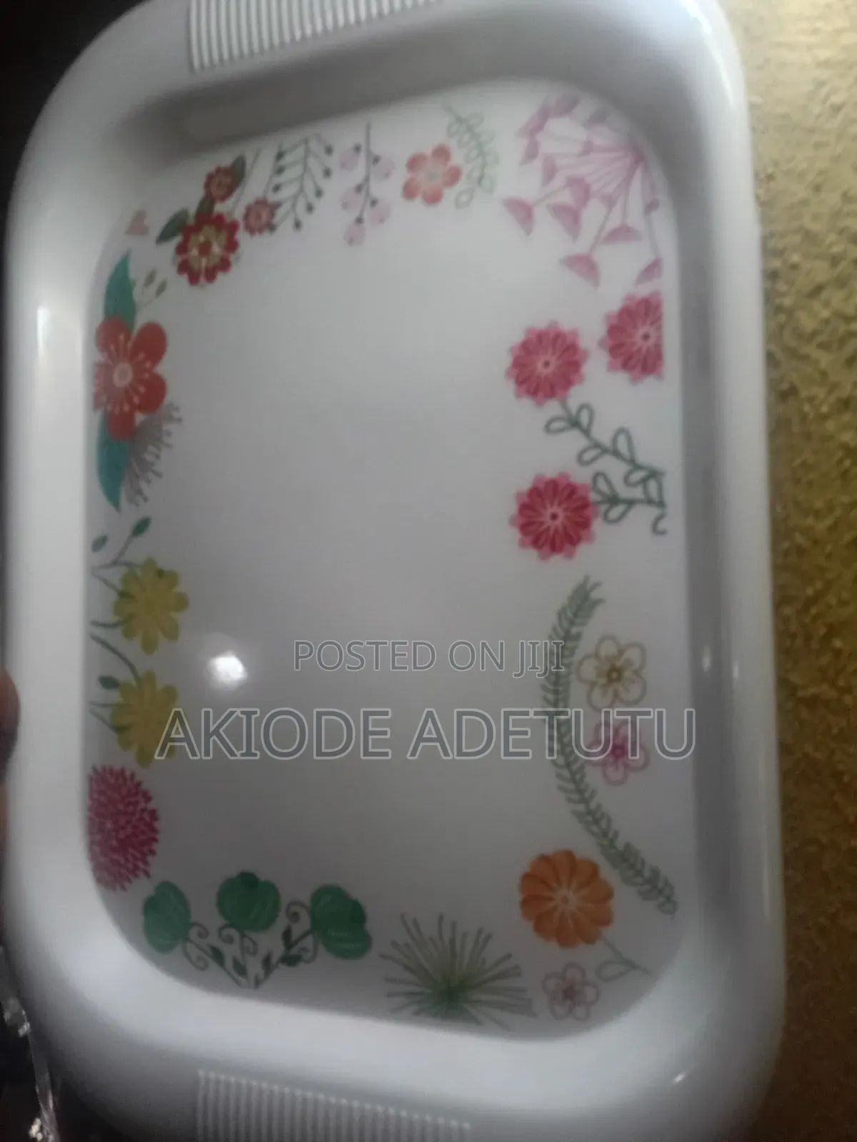 Unbreakable Tray