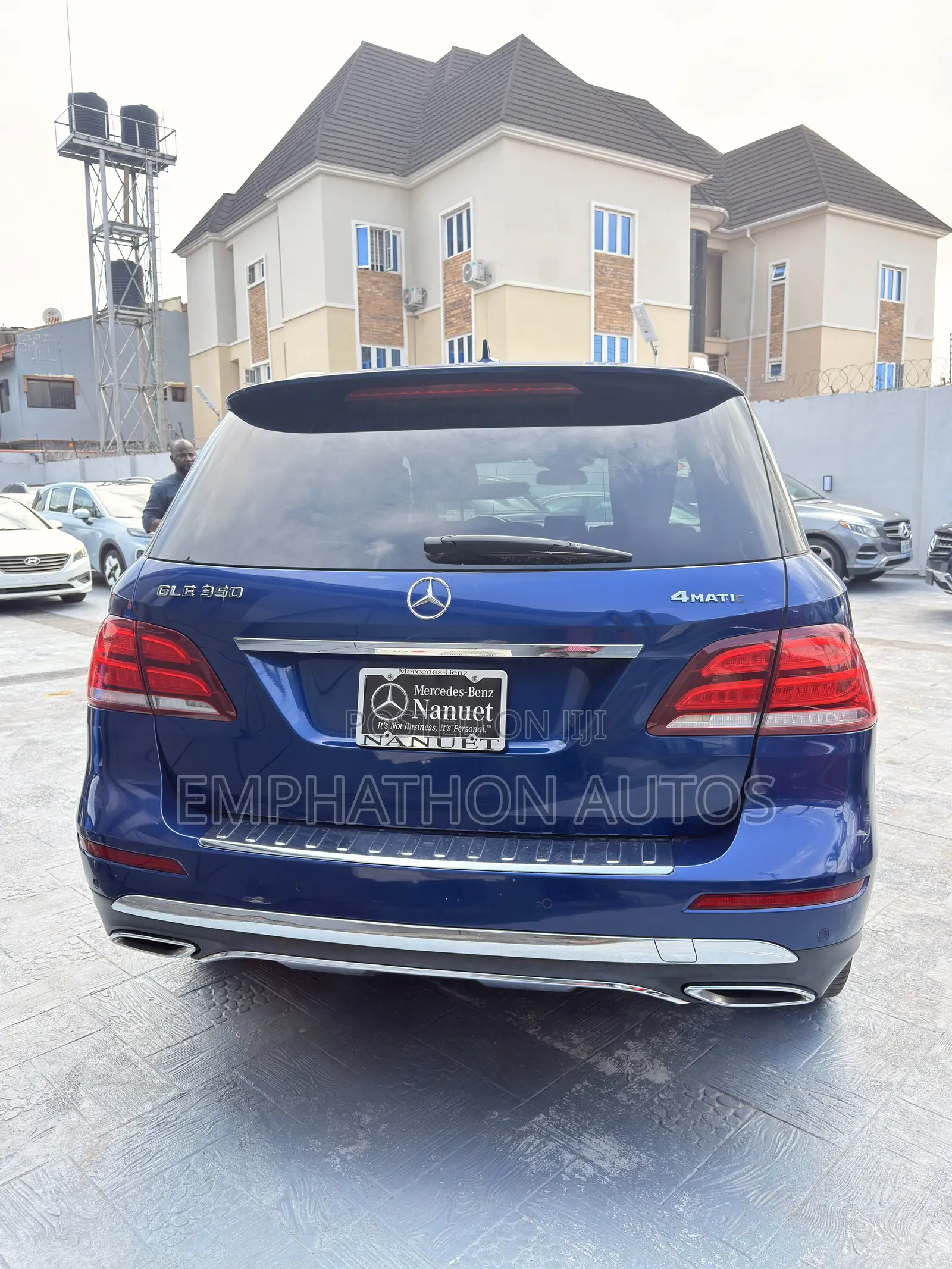 Mercedes-Benz GLE-Class GLE 350d 4MATIC 2017 Blue