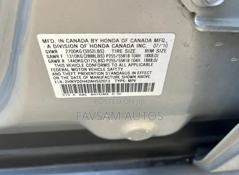 Acura MDX 2010 Silver