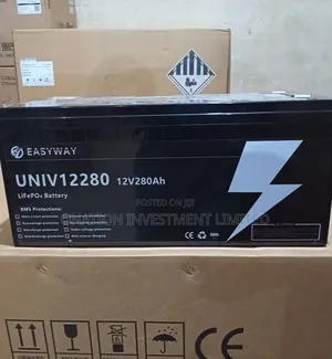 Easyway 280ah 12v Lifepo4 Lithium Battery –Long-Lasting Power Solution
