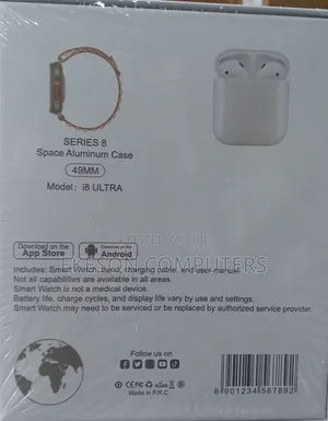 I8 Ultra Smart Watch.