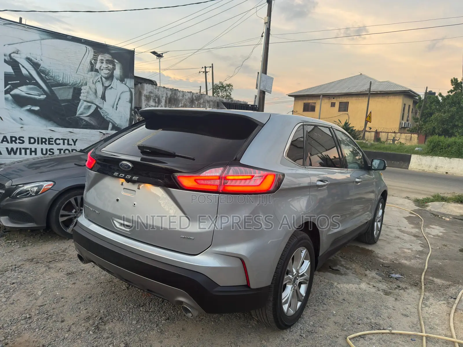 Ford Edge Titanium 2022 Silver