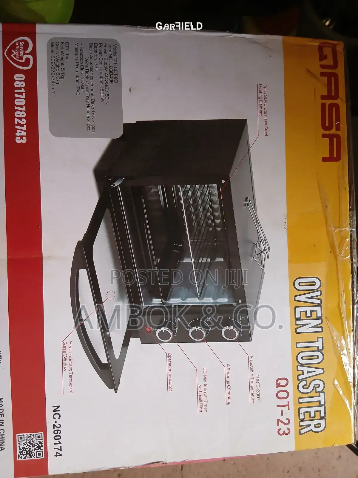 Quasa Oven Toaster