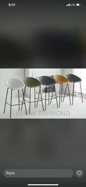 4 Leg Iron Stool Suitable for Kitchen and Bar