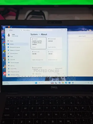 Laptop Dell Latitude 5300 8GB Intel Core i5 SSD 32GB