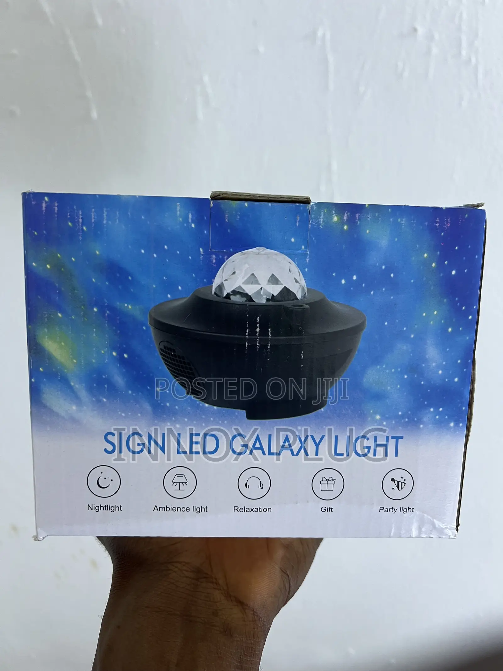 Starry Galaxy Light Projector + Bluetooth Speaker — Room Glow Up