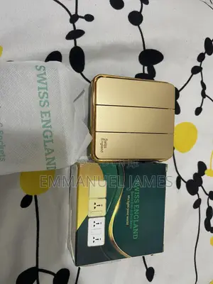 Gold Light Switch 3 Gang