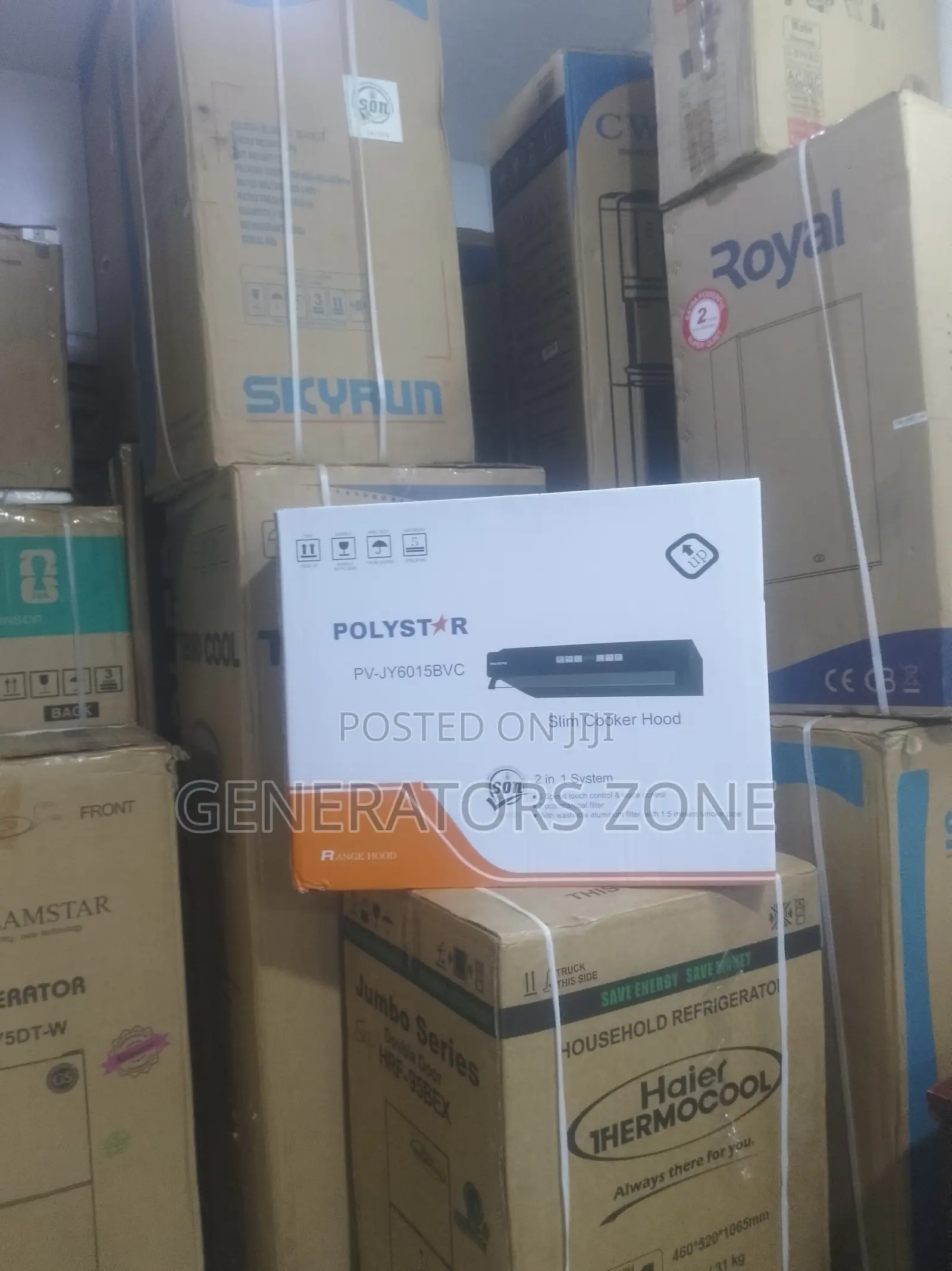Polystar 60cm Cooker Hood With Touch Control Panel