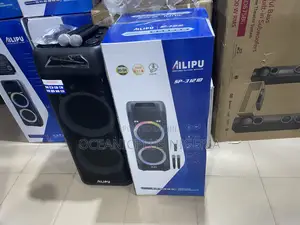 Alipu Sp-3121d 90000w Rechargeable Bluetooth Speaker With Dual Mics