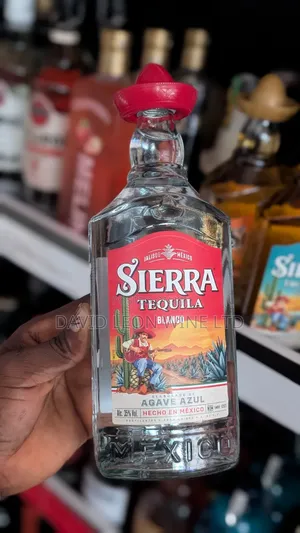 Sierra Tequila Blanco Cartoon ( 12 Bottles )