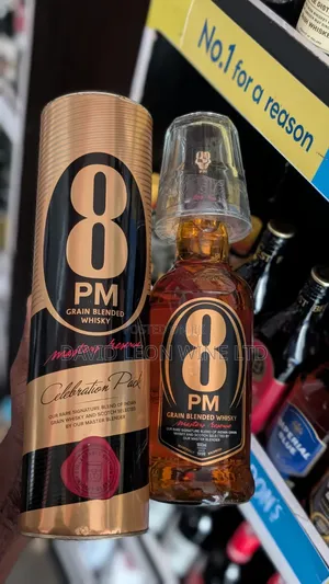8pm Whisky Cartoon by ( 12 Bottles )