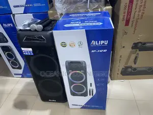 Alipu Portable Dual 10-Inch Battery Speaker With Powerful Bass