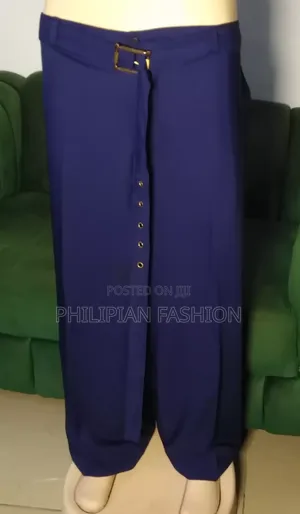 Palazzo Pant With Customized Belt