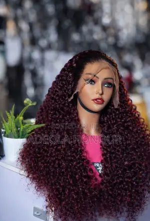 SDD Wine Pixie Curls