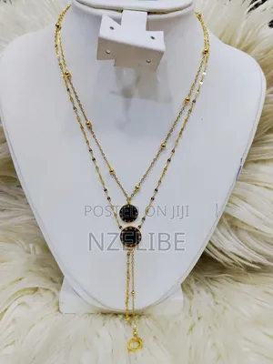 Non Tarnish Gold Plated Steel Necklace