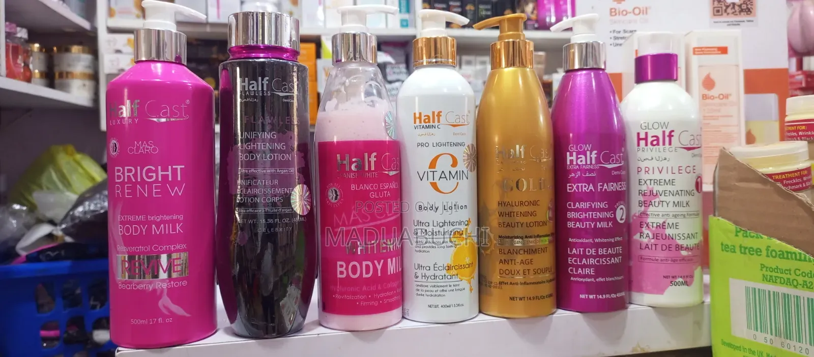 Half Cast Body Lotions