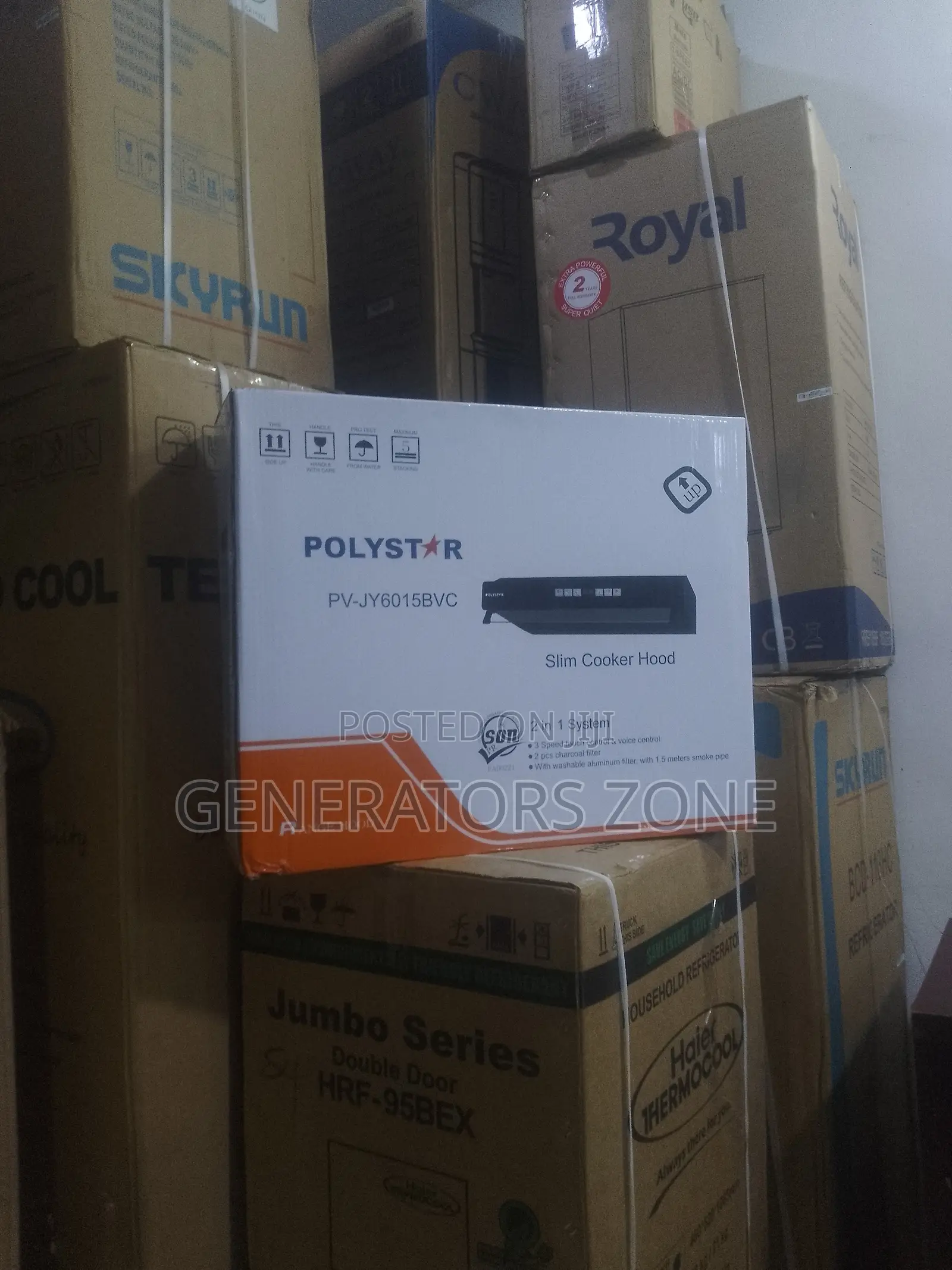 Polystar 60cm Efficient Kitchen Exhaust Hood