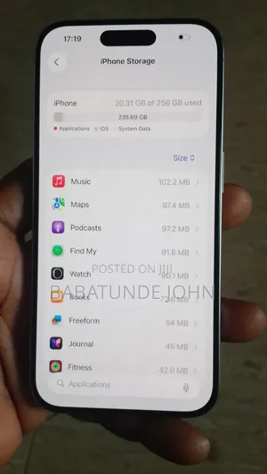 Apple iPhone 15 Pro 256 GB Gray