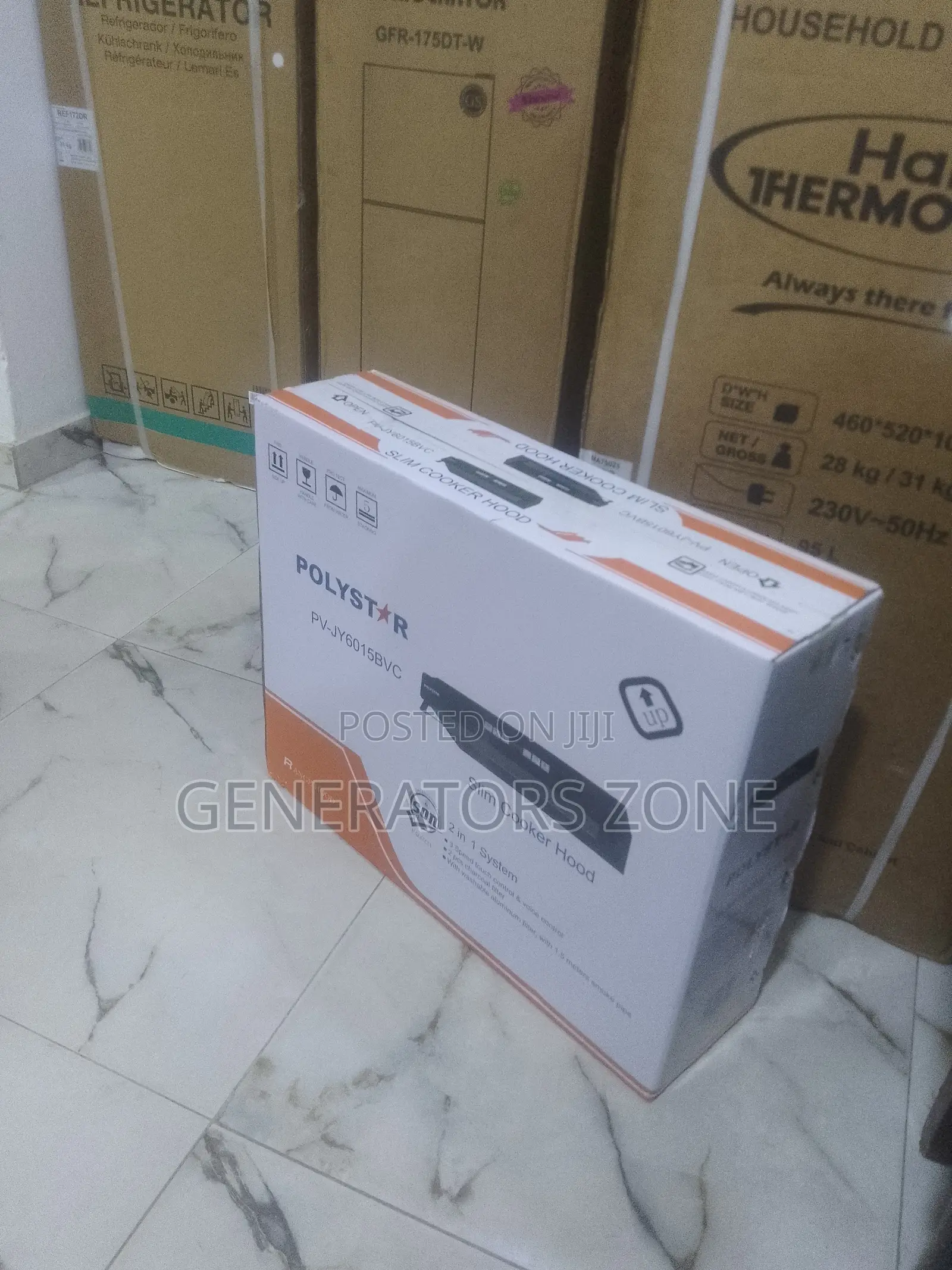 Polystar 60cm High Performance Range Hood