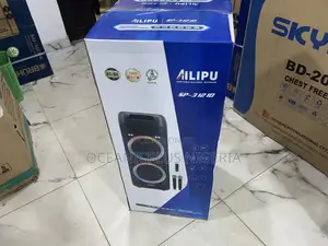 Alipu Sp-3121d Rechargeable Trolley Speaker With Led Lights
