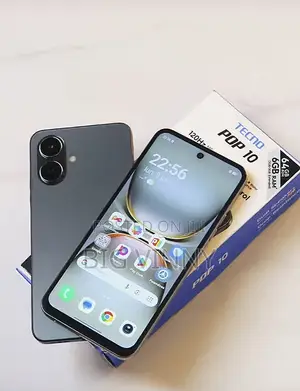 New Tecno Pop 10 128 GB Black