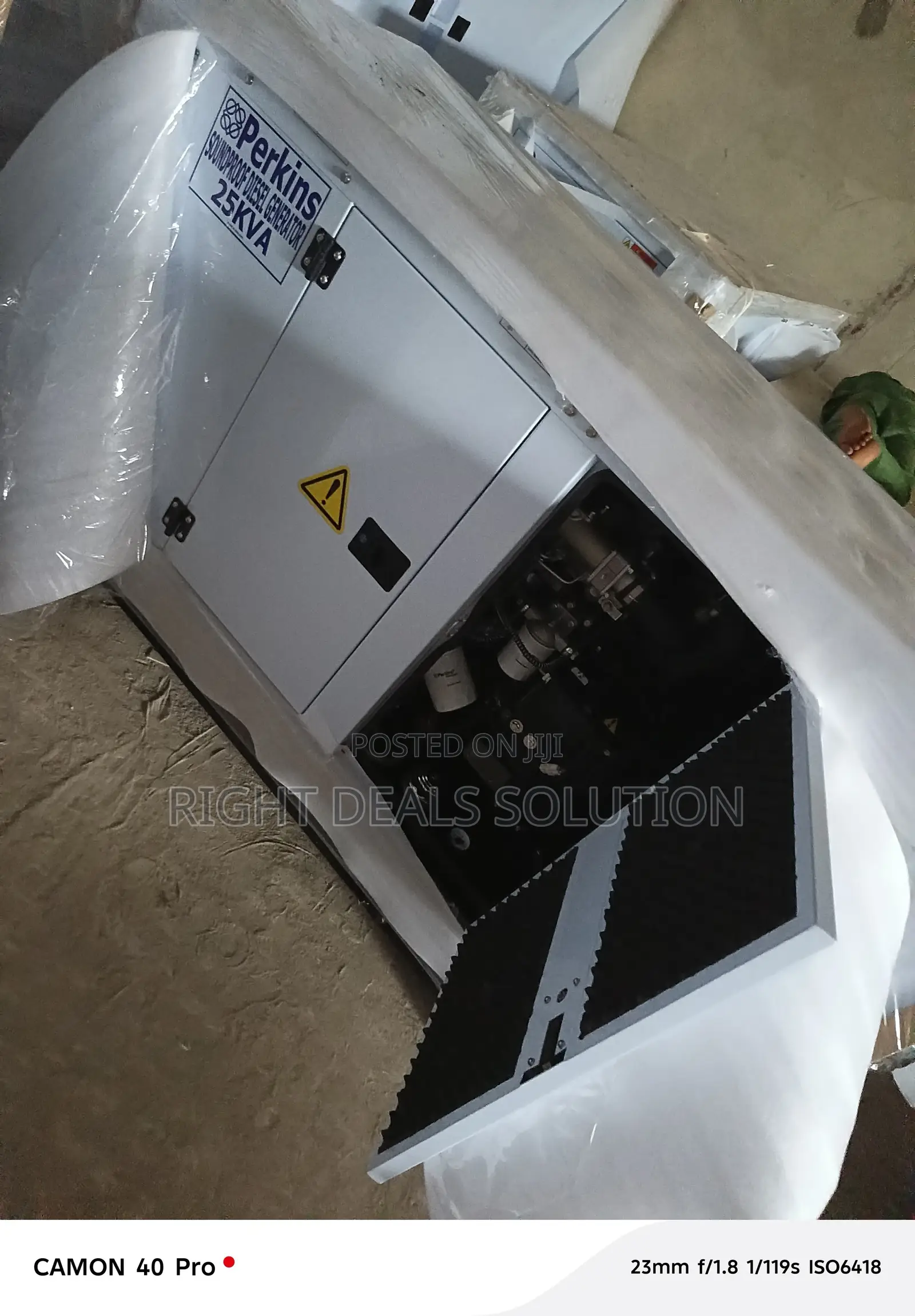 Perkins 25kva Electric Start Generator