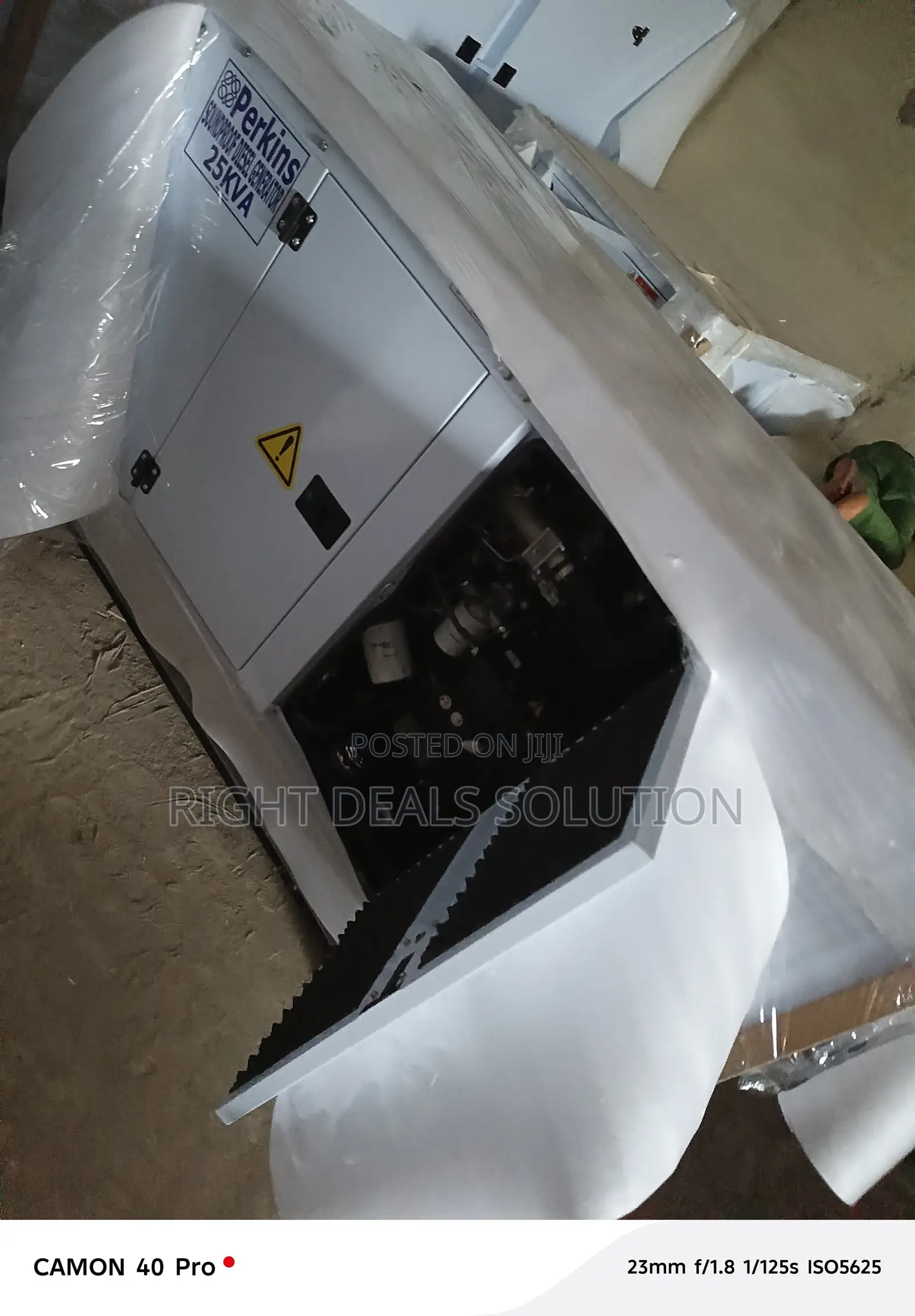 Perkins 25kva Electric Start Generator