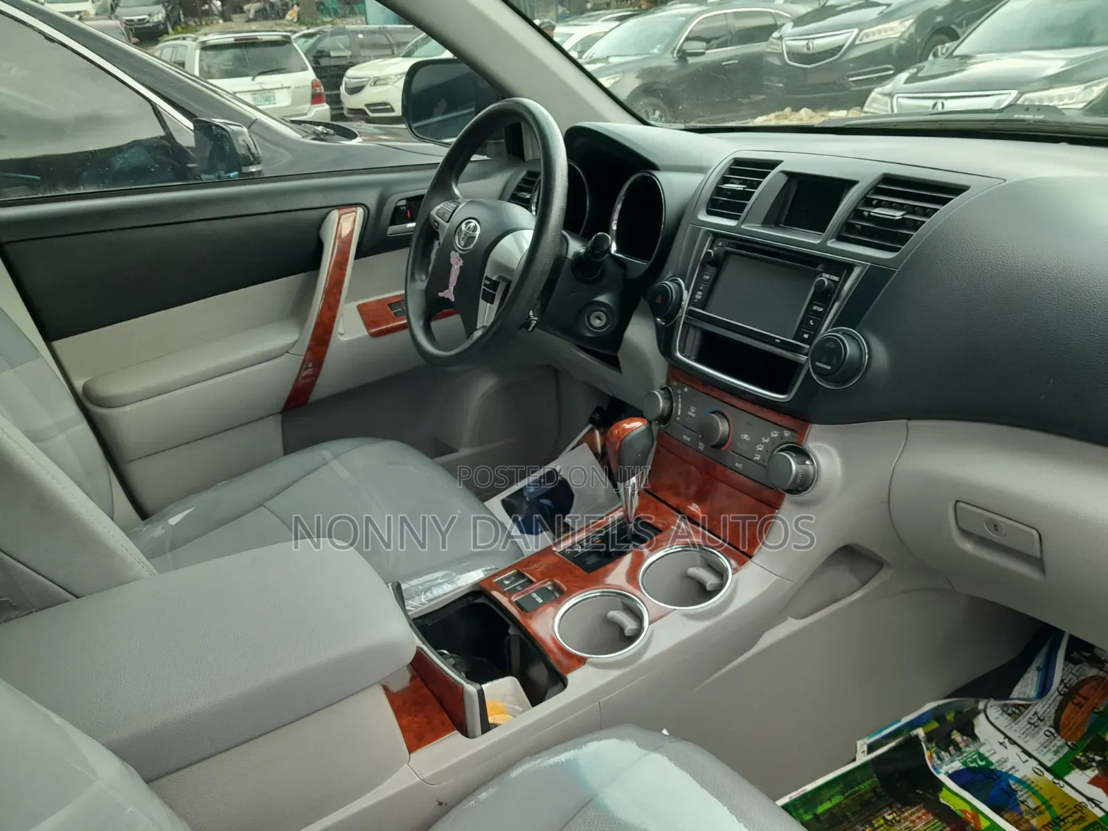 Toyota Highlander 2012 Blue
