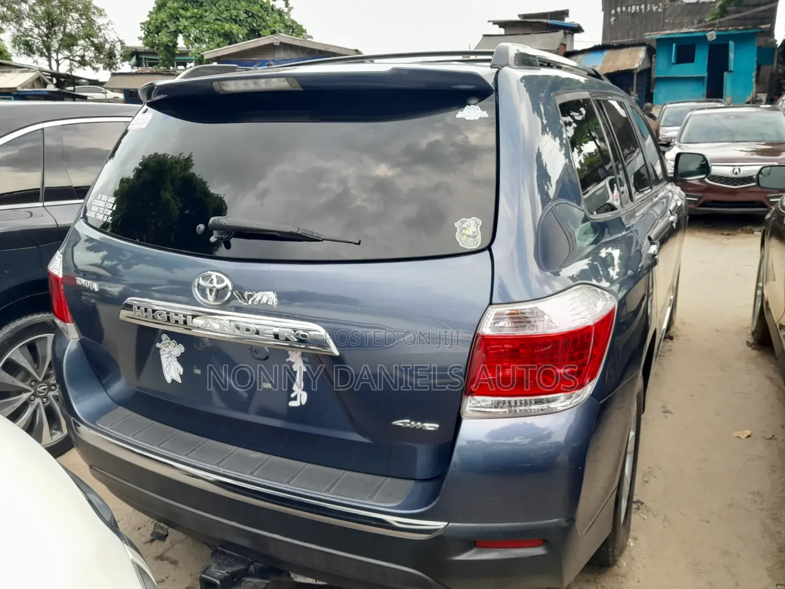 Toyota Highlander 2012 Blue