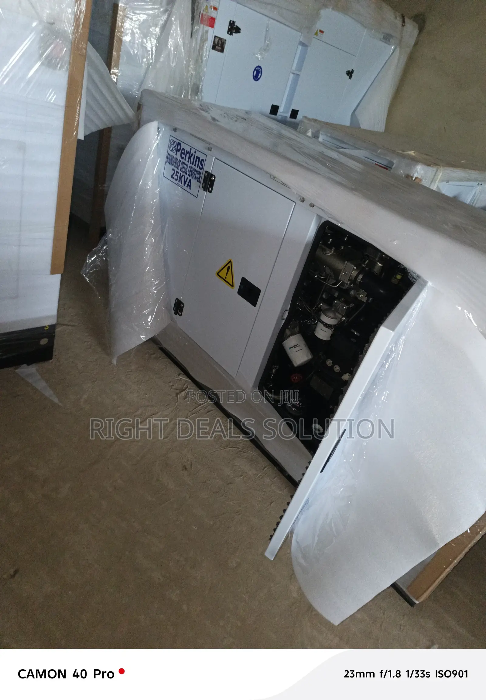 Perkins 25kva Low Noise Generator