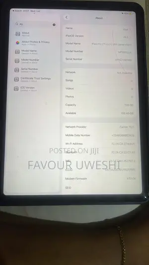 Apple iPad Pro 11 (2022) 128 GB Gray