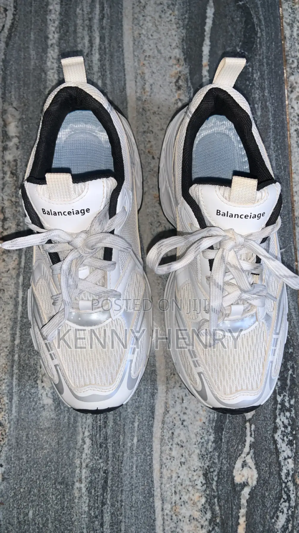 White Unisex Shoe