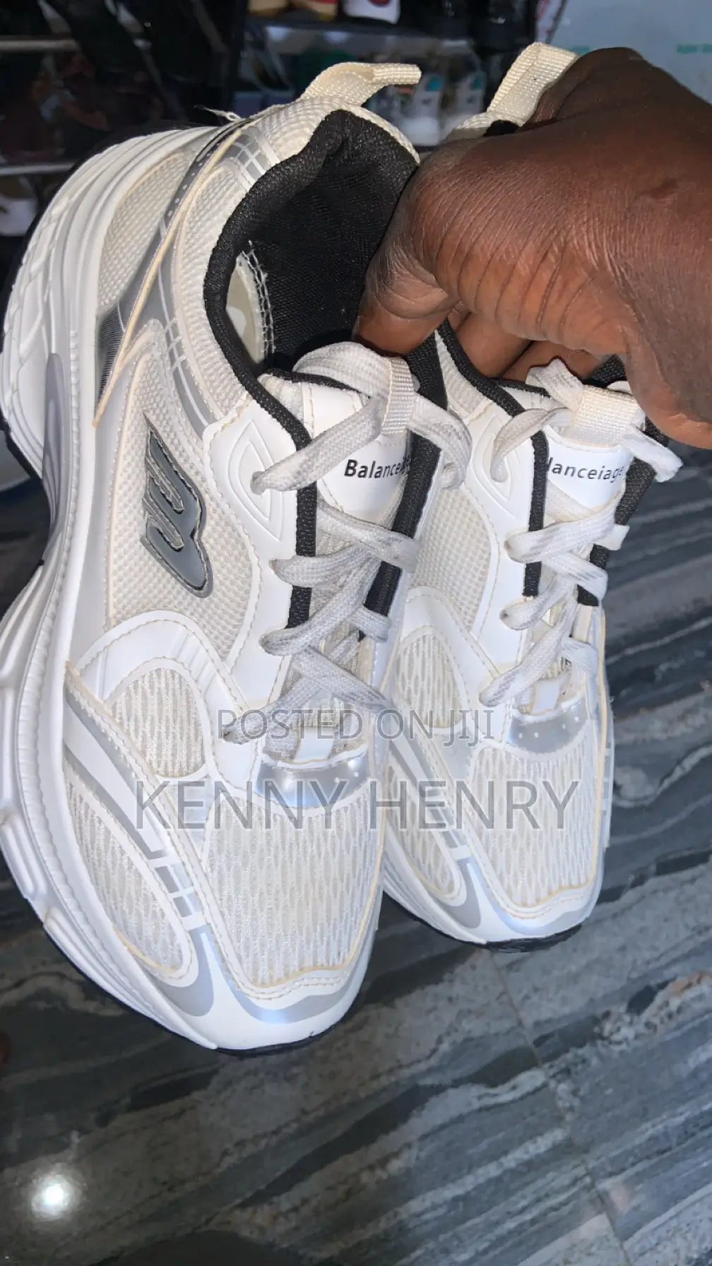 White Unisex Shoe