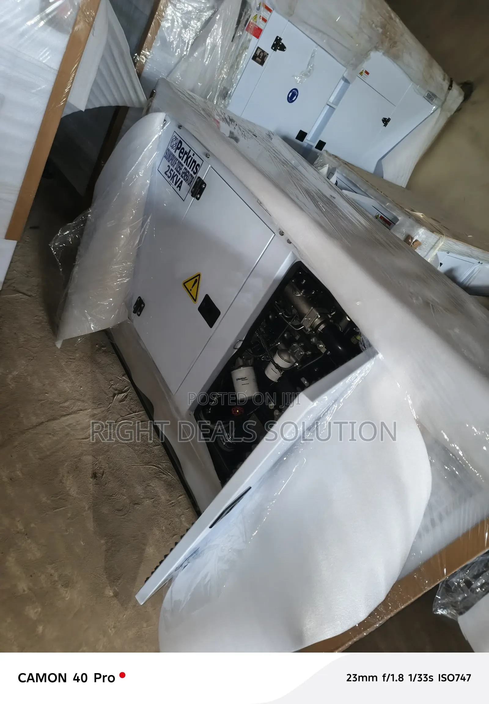 Perkins 25kva Fuel Efficient Generator