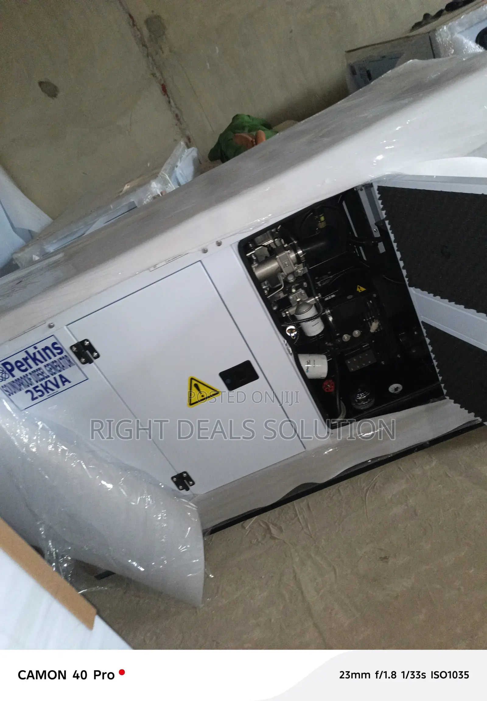 Perkins 25kva Fuel Efficient Generator