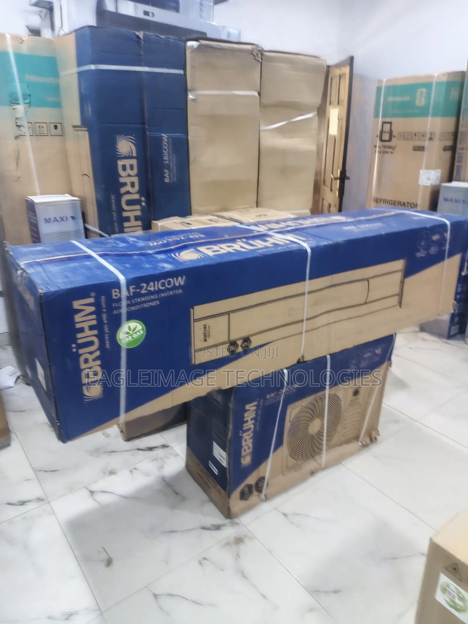 Super Cooling Bruhm 3hp Floor Standing Inverter Ac