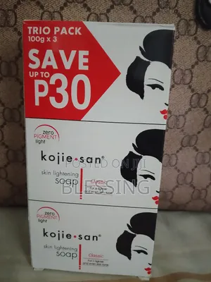 Kojie San Trio Pack 100gx3classic for a Lighter and Even Skintone