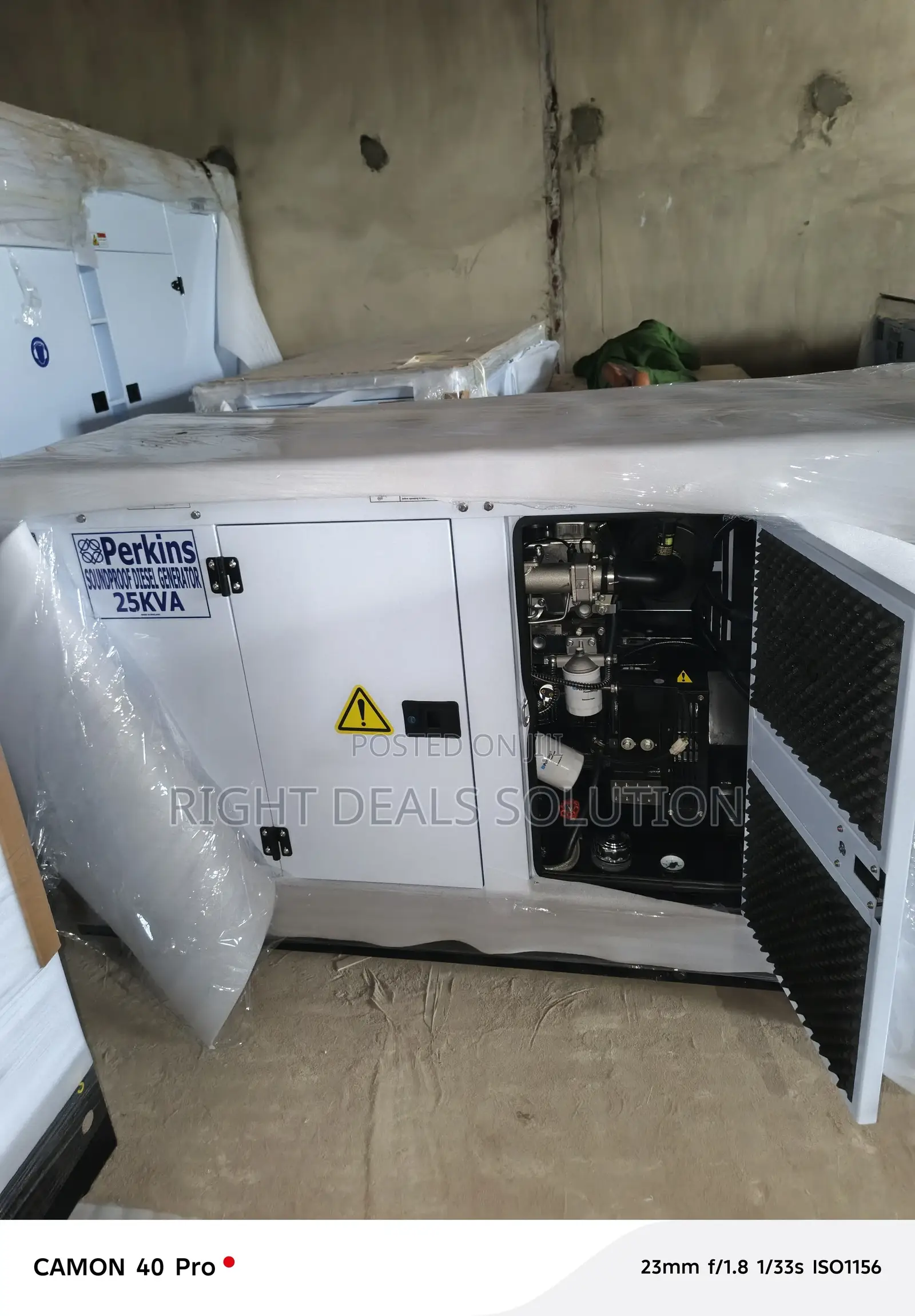 Perkins 25kva Backup Power Generator
