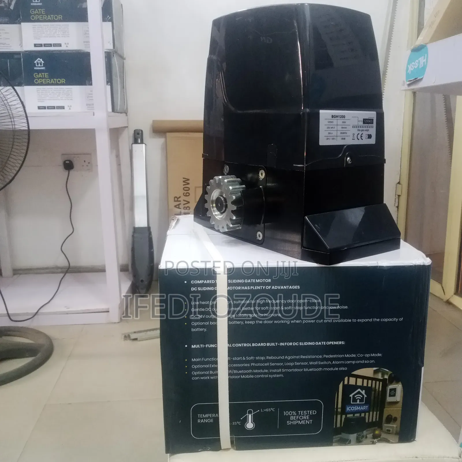 Dc Automatic Sliding Gate Operator