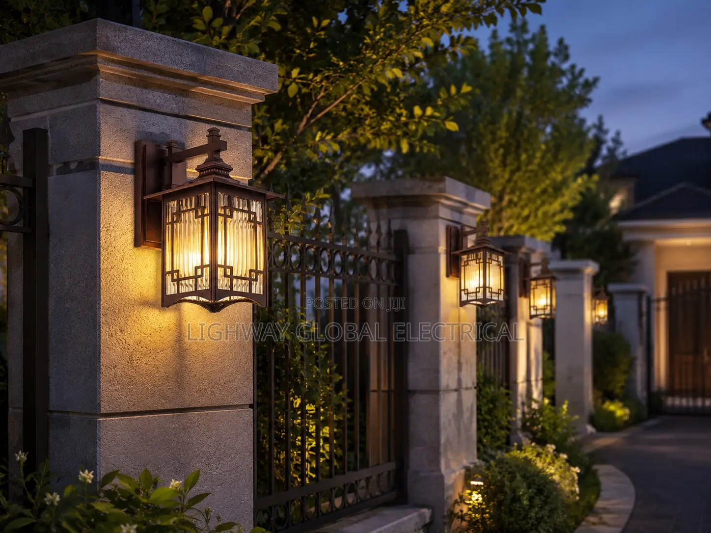 Cast European Outdoor Light