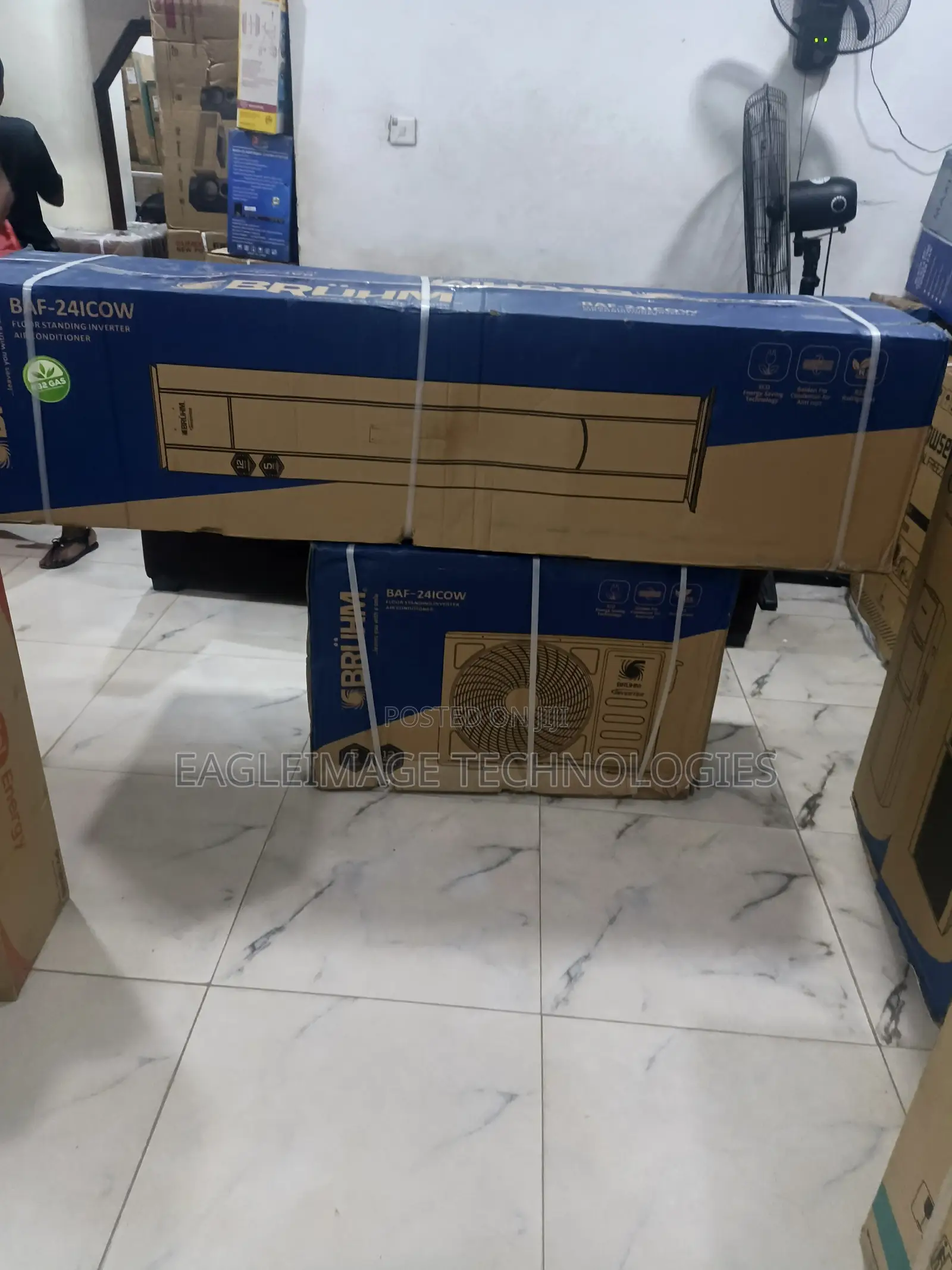 Bruhm 3 Ton Inverter Standing Ac (Energy Efficient Model)