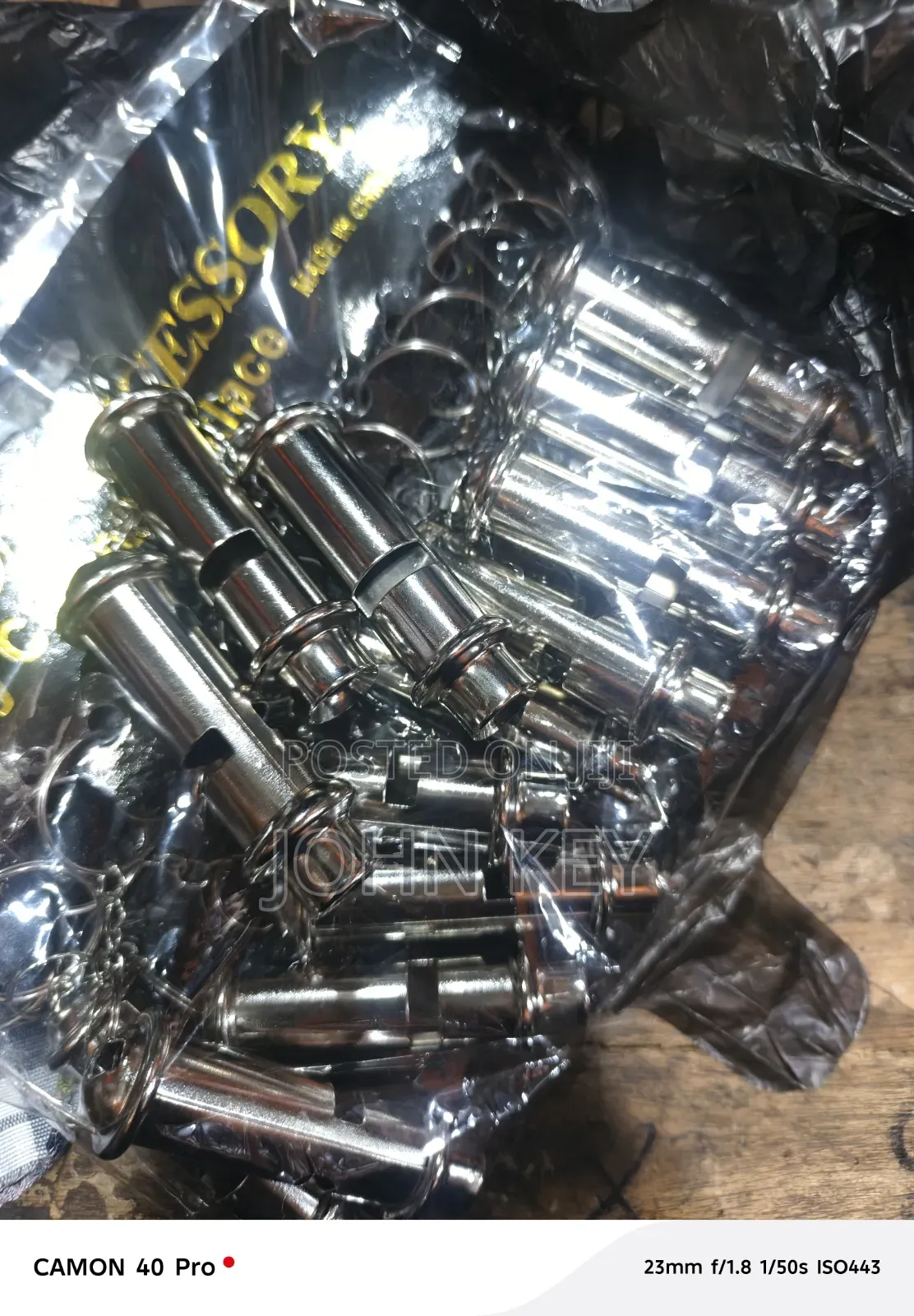 Security Long Whistle Stainless
