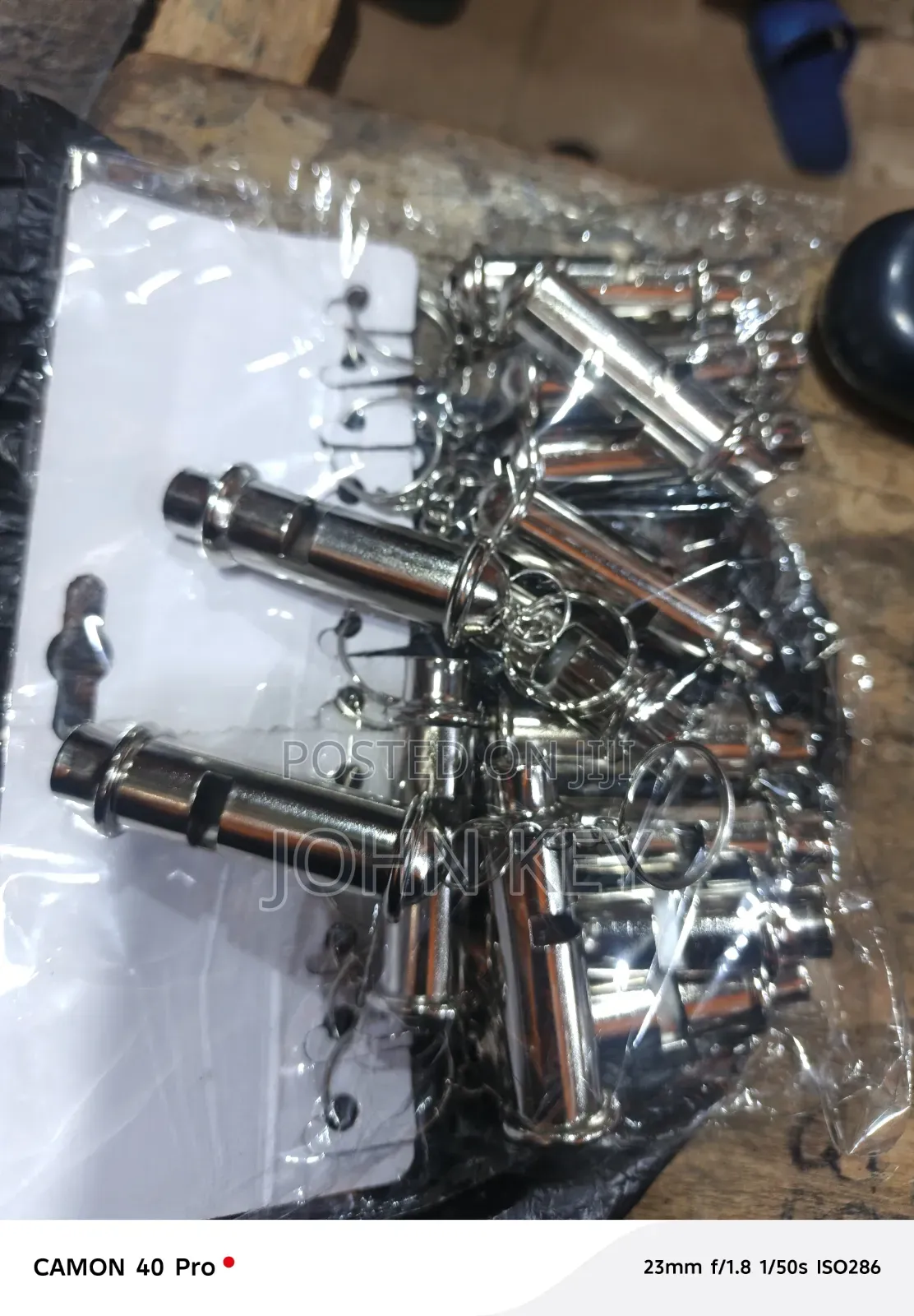 Security Long Whistle Stainless