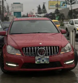 Mercedes-Benz C63 2012 Red