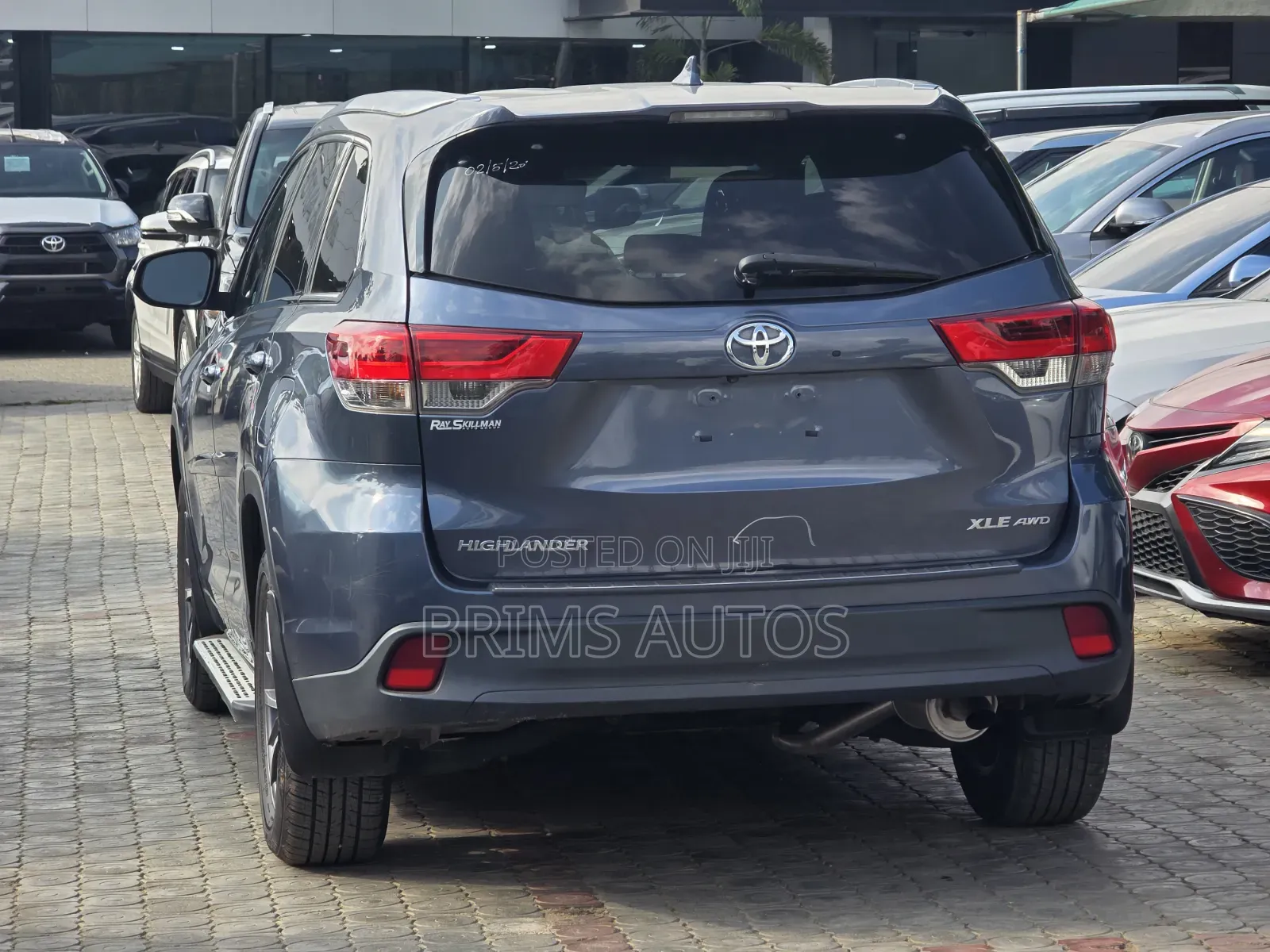 Toyota Highlander 2018 Blue